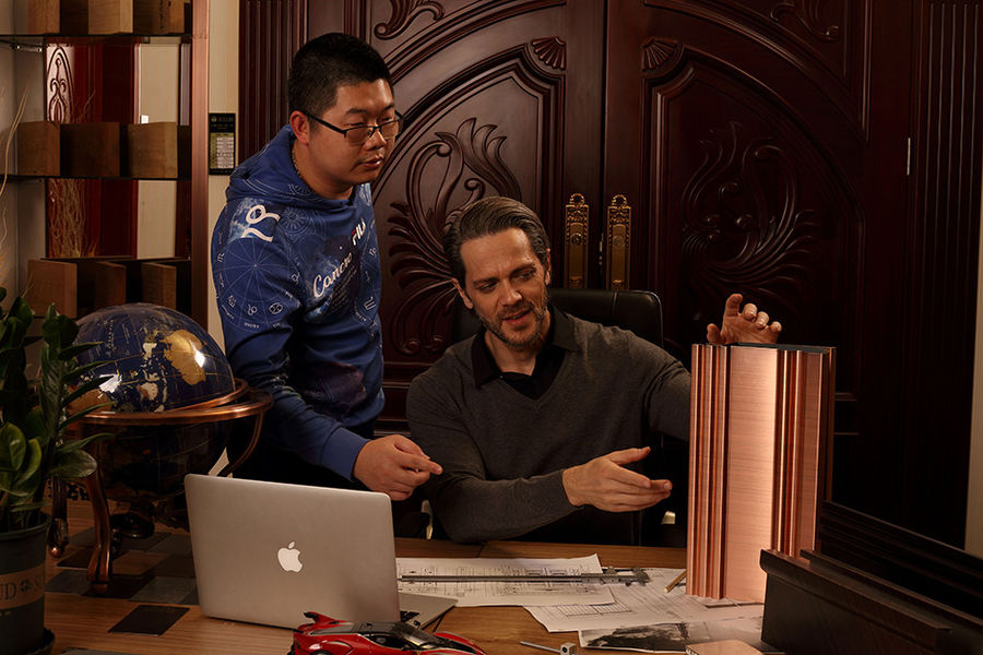 Foshan ShengW Doors and Windows Technology Co.,Ltd γραμμή παραγωγής του κατασκευαστή