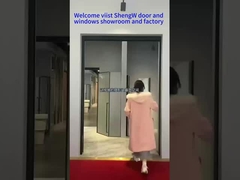 Βίλα με κινούμενη πόρτα με διπλό γυαλί