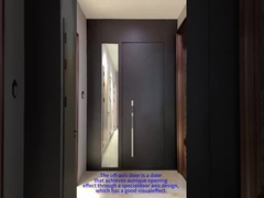 Αλουμινένια μπροστινή πύλη περιστροφής