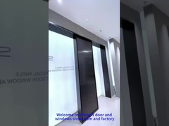 5 συρόμενες γυάλινες πόρτες με περσίδες