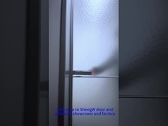 Αλουμίνιο με διπλή γυάλινη πόρτα