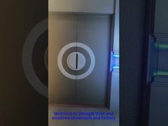 Σπασμένη γέφυρα πόρτα εξ ολοκλήρου από αλουμίνιο