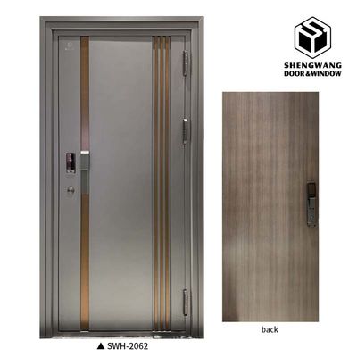 Μέγιστο Μέγεθος 4 X 8 Sapele With Fireproof Aluminum Room Door Customized