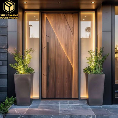 Πύλη δωματίου 1220mm από αλουμίνιο Προσαρμοσμένο χρώμα Αισθητική εσωτερική πόρτα