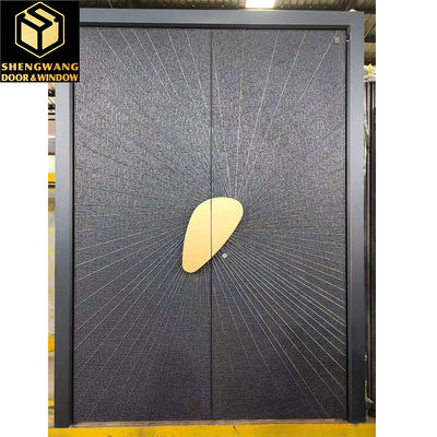 Locking Secure Aluminum Garden Gate For Villa And Home Metal Garden Gate
